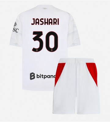 AC Milan Ardon Jashari #30 Udebanetrøje Børn 2026-27 Kortærmet (+ Korte bukser)